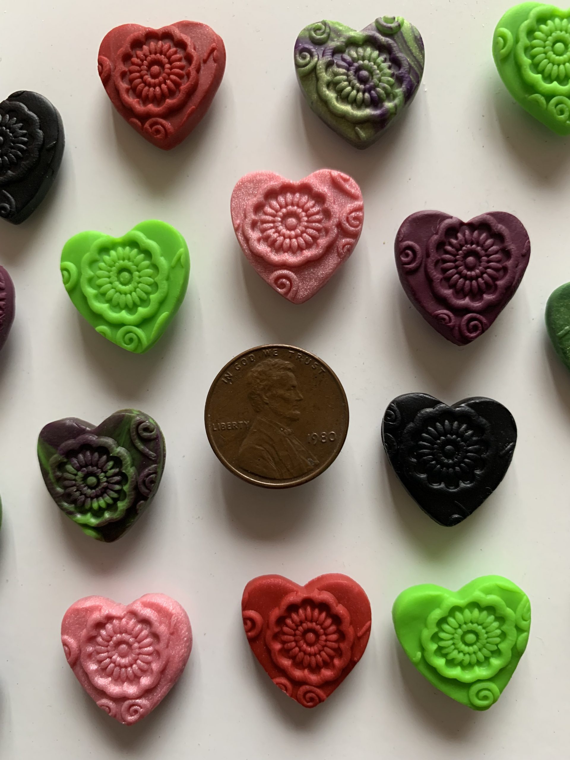 tiny heart magnets